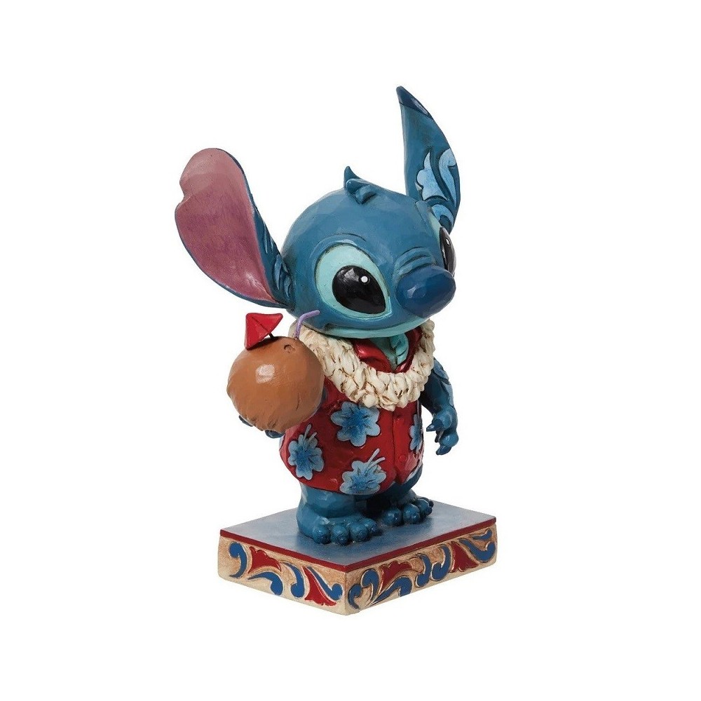 ENESCO LILO AND STITCH HAWAIIAN STITCH STATUE FIGURE