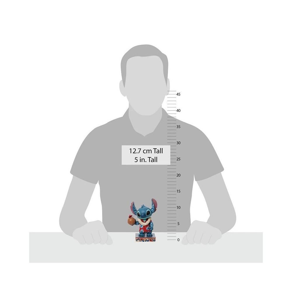 ENESCO LILO AND STITCH HAWAIIAN STITCH STATUE FIGURE