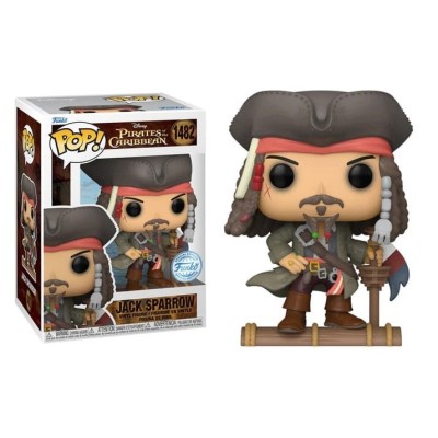 FUNKO POP! PIRATI DEI CARAIBI JACK SPARROW BOBBLE HEAD FIGURE FUNKO