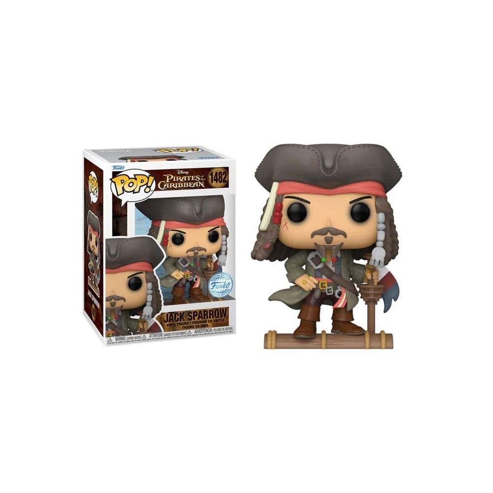 FUNKO FUNKO POP! PIRATES OF THE CARIBBEAN JACK SPARROW BOBBLE HEAD FIGURE