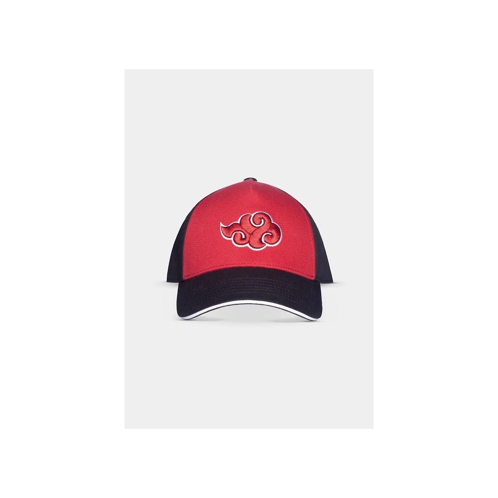 NARUTO SHIPPUDEN AKATSUKI BICOLOR BASEBALL CAP CAPPELLO DIFUZED