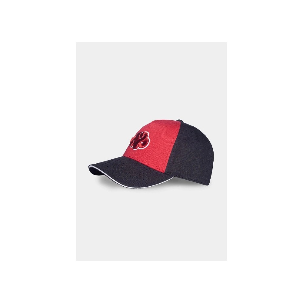 NARUTO SHIPPUDEN AKATSUKI BICOLOR BASEBALL CAP CAPPELLO DIFUZED