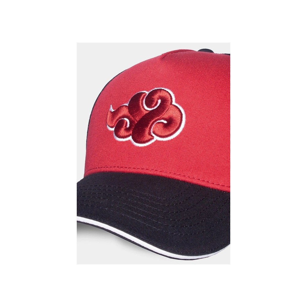 NARUTO SHIPPUDEN AKATSUKI BICOLOR BASEBALL CAP CAPPELLO DIFUZED