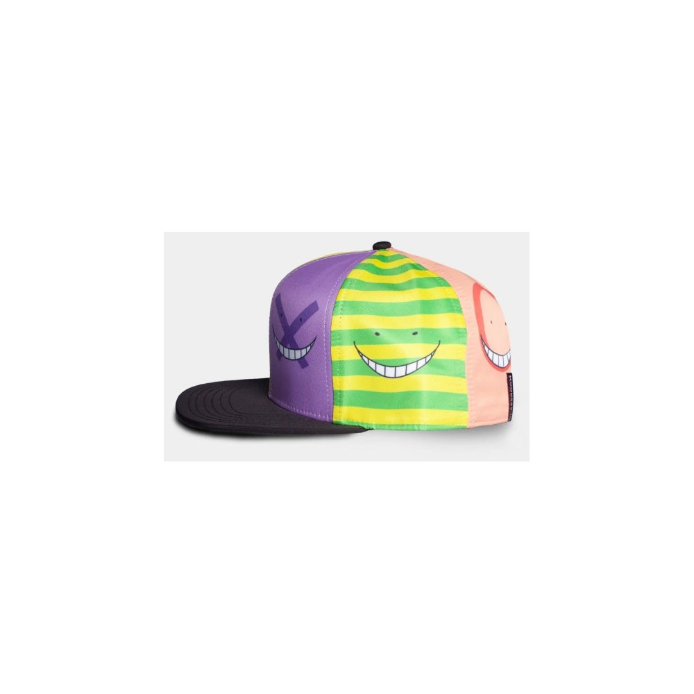 DIFUZED ASSASSINATION CLASSROOM KORO SENSEI FACES BASEBALL CAP