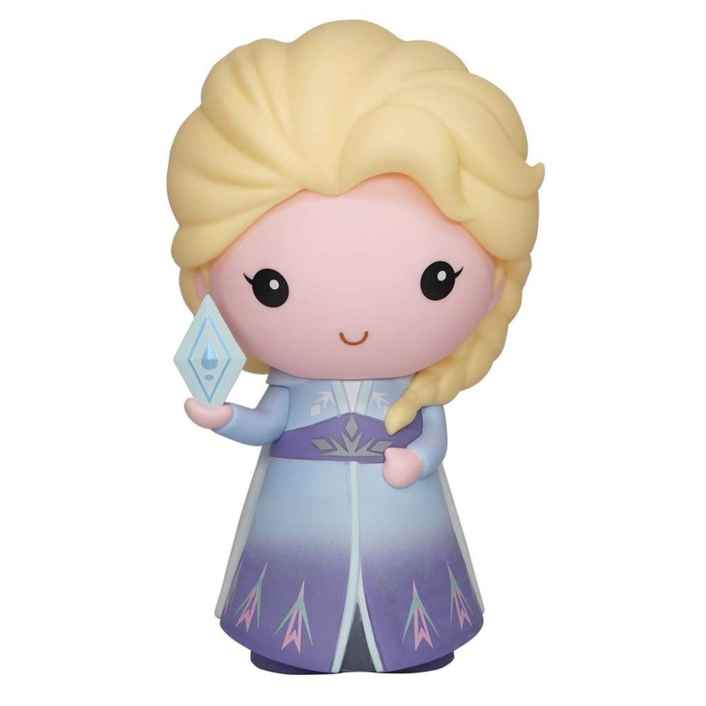 MONOGRAM FROZEN ELSA FIGURAL PIGGY BANK