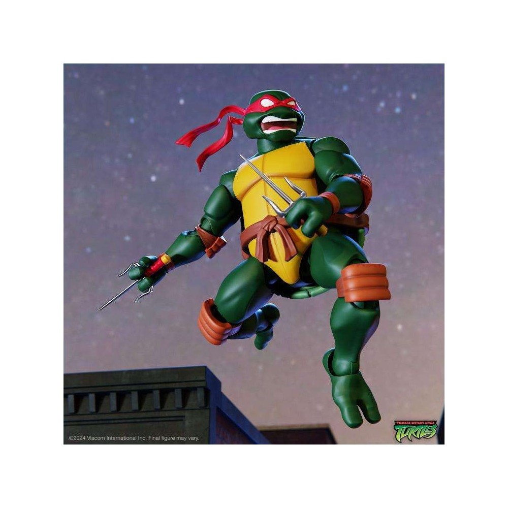 SUPER7 TEENAGE MUTANT NINJA TURTLES 2003 ULTIMATE RAPHAEL ACTION FIGURE