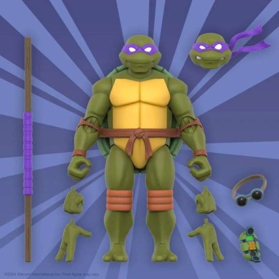 TEENAGE MUTANT NINJA TURTLES 2003 ULTIMATE DONATELLO ACTION FIGURE SUPER7