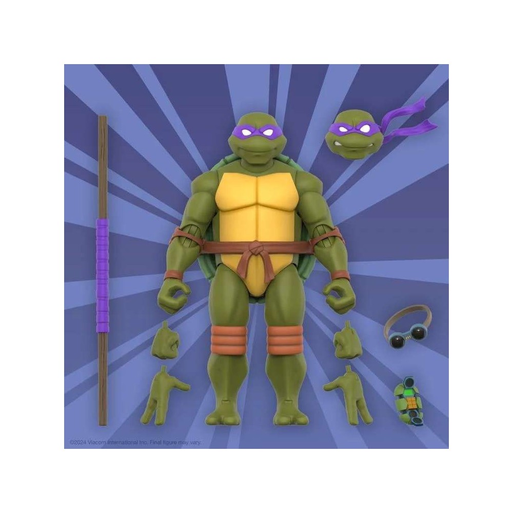 TEENAGE MUTANT NINJA TURTLES 2003 ULTIMATE DONATELLO ACTION FIGURE SUPER7