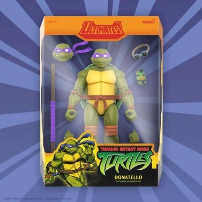 TEENAGE MUTANT NINJA TURTLES 2003 ULTIMATE DONATELLO ACTION FIGURE SUPER7