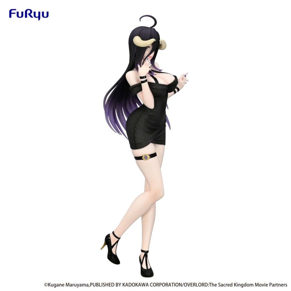 FURYU OVERLORD ALBEDO MINI DRESS TRIO-TRY-IT 21CM STATUE