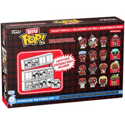 FUNKO BITTY POP! DEADPOOL 4 PACK BBQ MASTER VINYL MINI FIGURE FUNKO