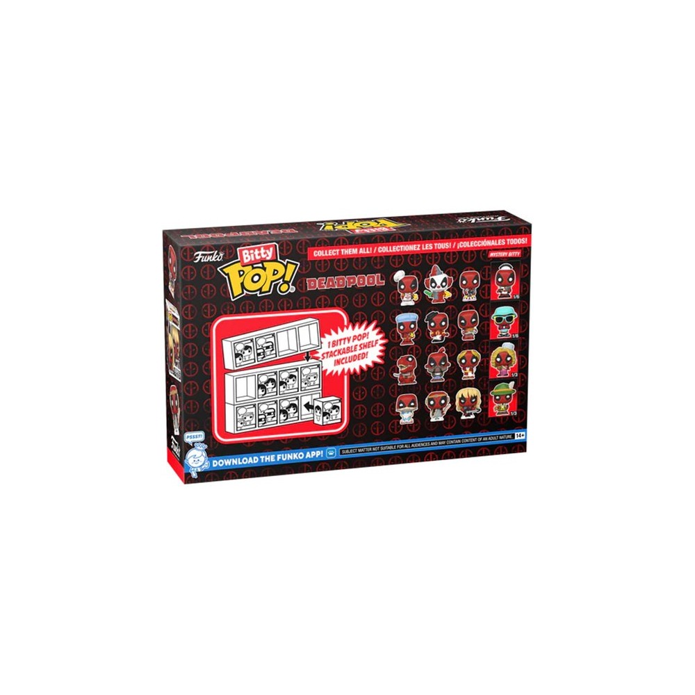 FUNKO FUNKO BITTY POP! DEADPOOL 4 PACK BBQ MASTER VINYL MINI FIGURES