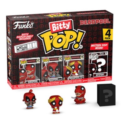FUNKO FUNKO BITTY POP! DEADPOOL 4 PACK DINOPOOL VINYL MINI FIGURES