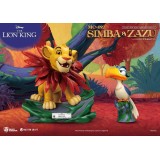 BEAST KINGDOM THE LION KING SIMBA AND ZAZU MASTER CRAFT STATUE RESIN FIGURE