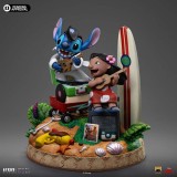 IRON STUDIOS DISNEY CLASSICS LILO AND STITCH ART SCALE DELUXE STATUE FIGURE