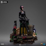 DC COMICS GOTHAM CITY SIRENS CATWOMAN ART SCALE DELUXE 1/10 STATUA FIGURE IRON STUDIOS
