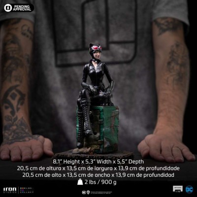 DC COMICS GOTHAM CITY SIRENS CATWOMAN ART SCALE 1/10 STATUA FIGURE IRON STUDIOS