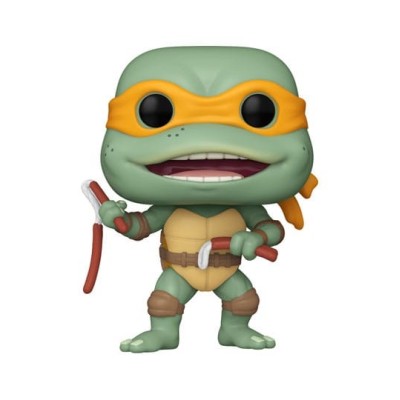 FUNKO POP! TEENAGE MUTANT NINJA TURTLES MOVIE MICHELANGELO BOBBLE HEAD FIGURE FUNKO