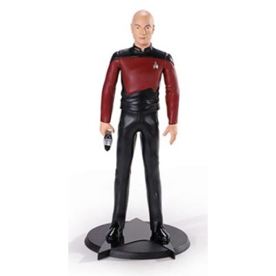 STAR TREK THE NEXT GENERATION BENDYFIGS PICARD ACTION FIGURE NOBLE COLLECTIONS