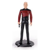 NOBLE COLLECTIONS STAR TREK THE NEXT GENERATION BENDYFIGS PICARD ACTION FIGURE