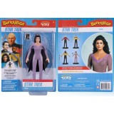 STAR TREK THE NEXT GENERATION BENDYFIGS TROI ACTION FIGURE NOBLE COLLECTIONS