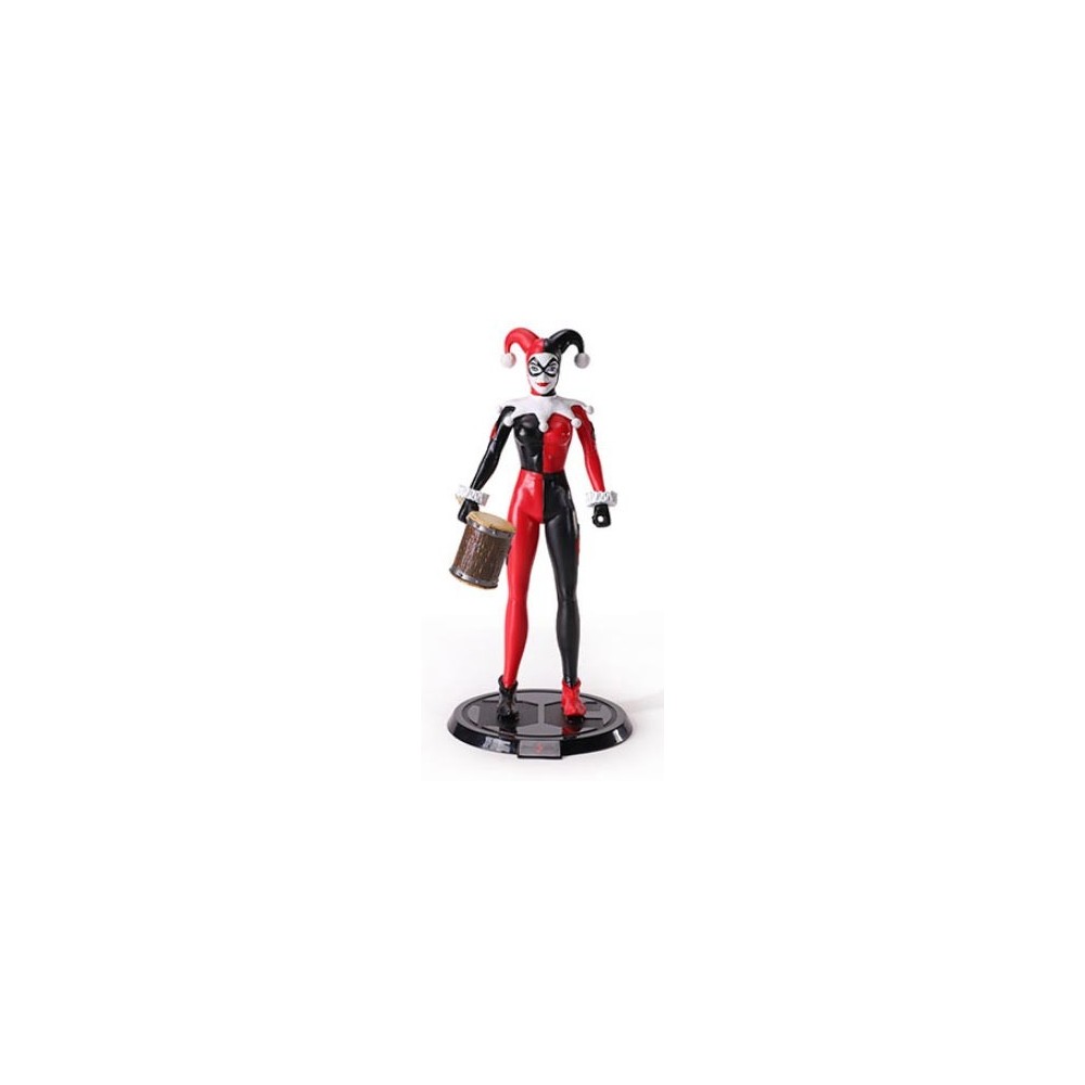 DC COMICS HARLEY QUINN BENDYFIGS ACTION FIGURE NOBLE COLLECTIONS
