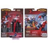 DC COMICS HARLEY QUINN BENDYFIGS ACTION FIGURE NOBLE COLLECTIONS