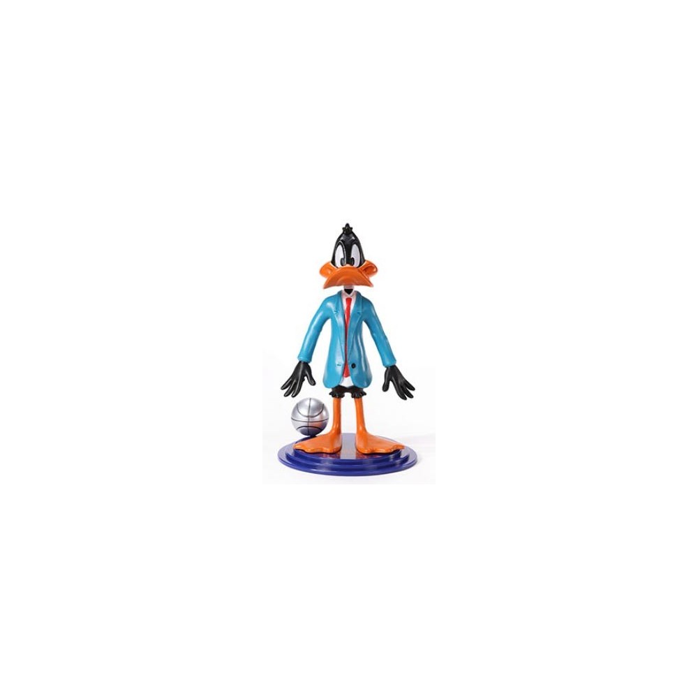 NOBLE COLLECTIONS SPACE JAM DAFFY DUCK BENDYFIGS ACTION FIGURE