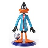 NOBLE COLLECTIONS SPACE JAM DAFFY DUCK BENDYFIGS ACTION FIGURE