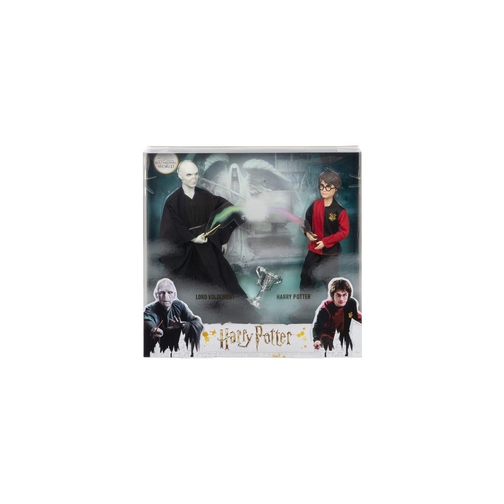 MATTEL HARRY POTTER AND THE GOBLET OF FIRE HARRY AND VOLDEMORT 30cm ACTION FIGURES