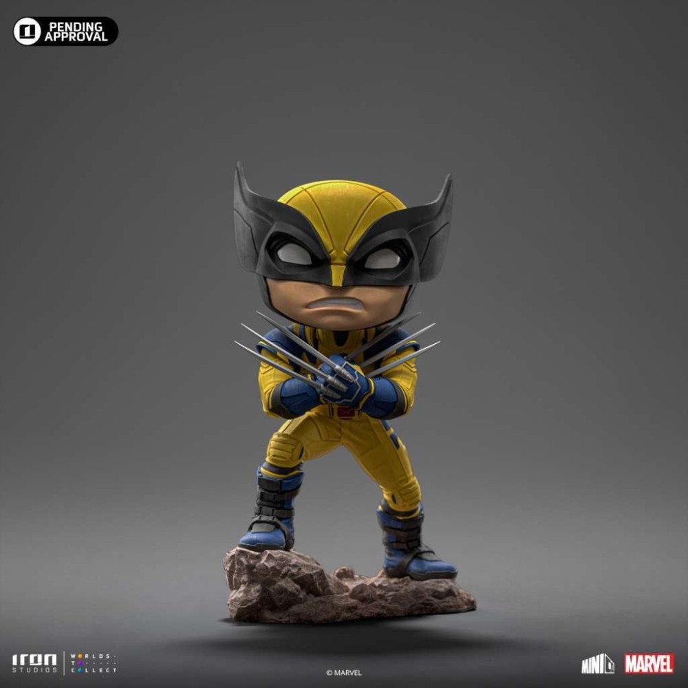 IRON STUDIOS DEADPOOL & WOLVERINE MINICO WOLVERINE FIGURE STATUE