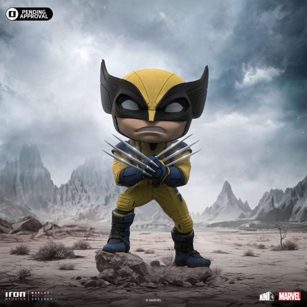 DEADPOOL & WOLVERINE MINICO WOLVERINE FIGURE STATUA IRON STUDIOS