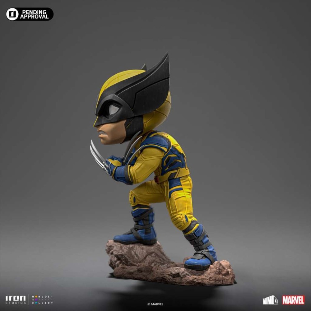 IRON STUDIOS DEADPOOL & WOLVERINE MINICO WOLVERINE FIGURE STATUE