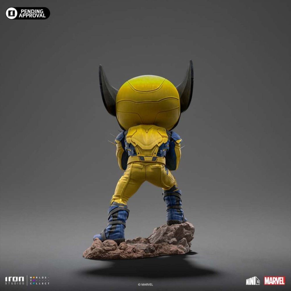DEADPOOL & WOLVERINE MINICO WOLVERINE FIGURE STATUA IRON STUDIOS