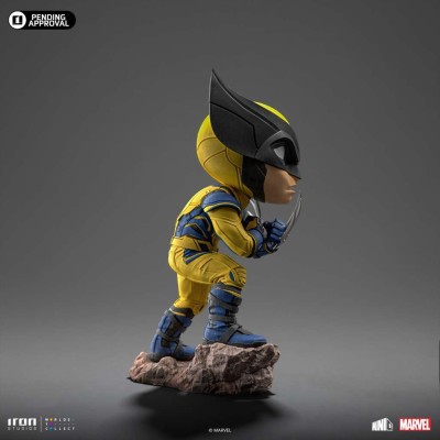 DEADPOOL & WOLVERINE MINICO WOLVERINE FIGURE STATUA IRON STUDIOS