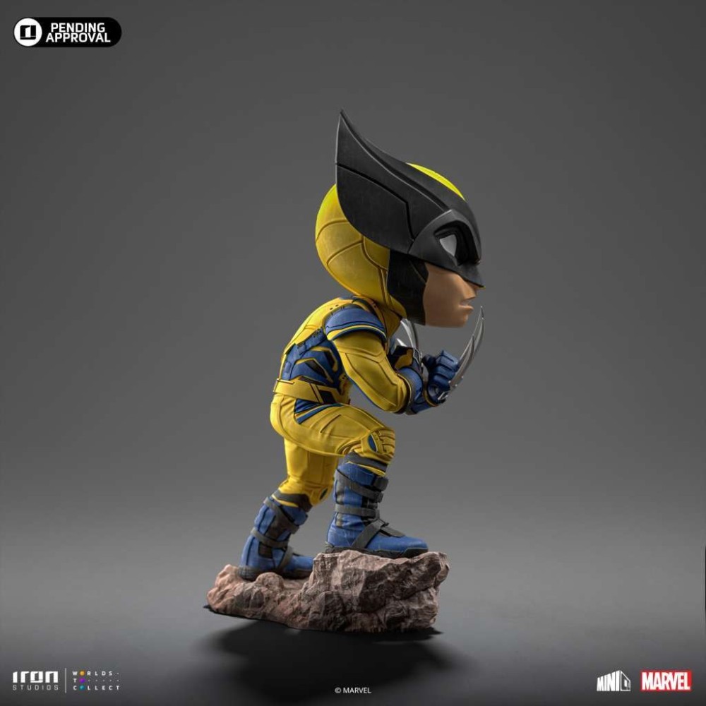 DEADPOOL & WOLVERINE MINICO WOLVERINE FIGURE STATUA IRON STUDIOS