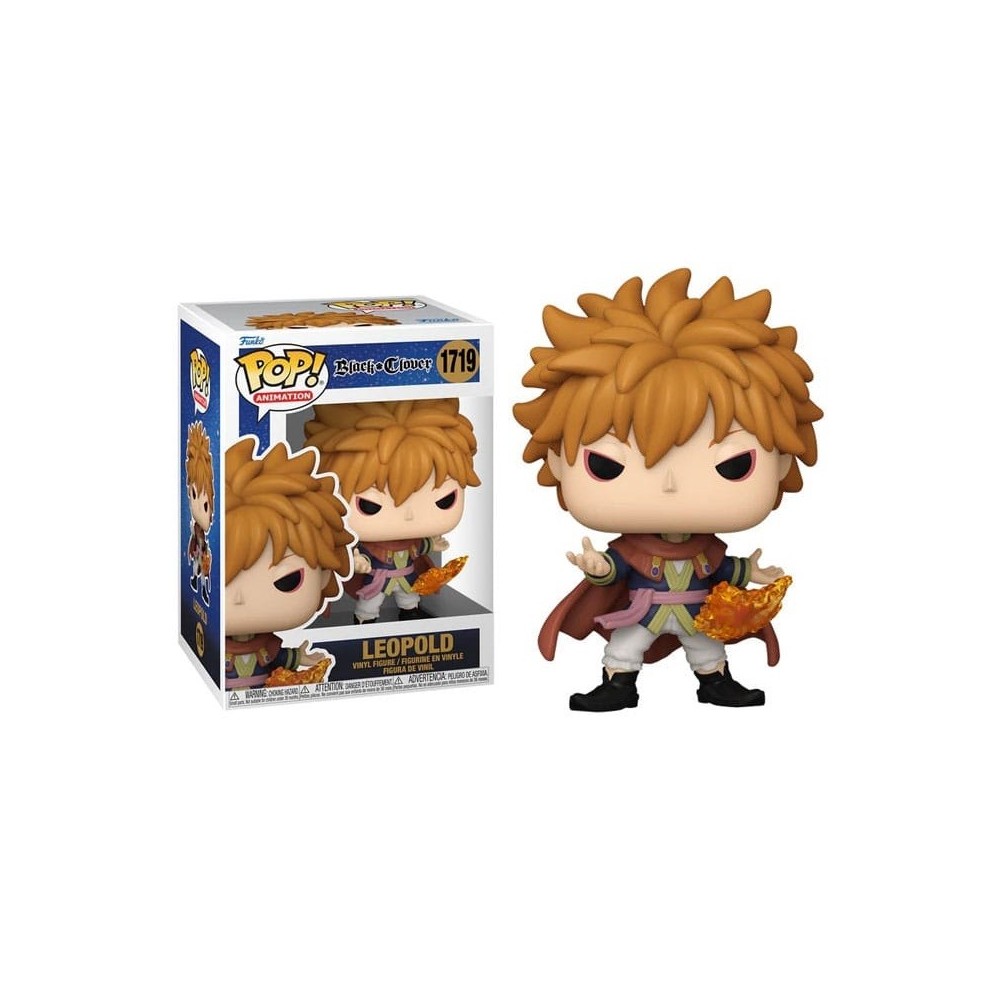 FUNKO FUNKO POP! BLACK CLOVER LEOPOLD BOBBLE HEAD