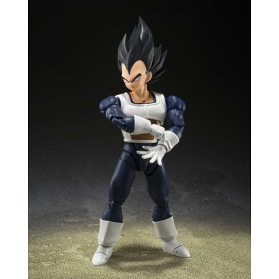 DRAGON BALL Z S.H. FIGUARTS VEGETA OLD BATTLE CLOTHES ACTION FIGURE BANDAI