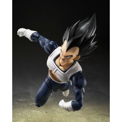 DRAGON BALL Z S.H. FIGUARTS VEGETA OLD BATTLE CLOTHES ACTION FIGURE BANDAI