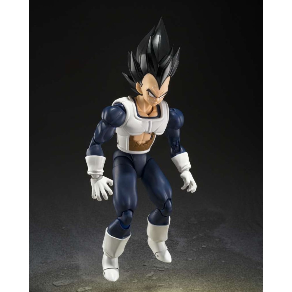 DRAGON BALL Z S.H. FIGUARTS VEGETA OLD BATTLE CLOTHES ACTION FIGURE BANDAI