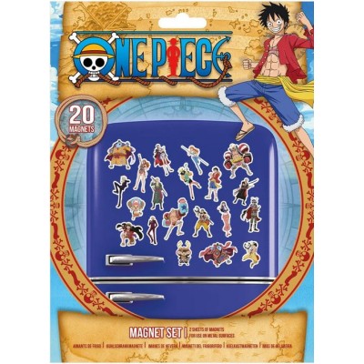 PLASTOY ONE PIECE THE GREAT PIRATE ERA MAGNET SET 20X MAGNETS