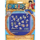 ONE PIECE CHIBI MAGNET SET 20X MAGNETI PLASTOY