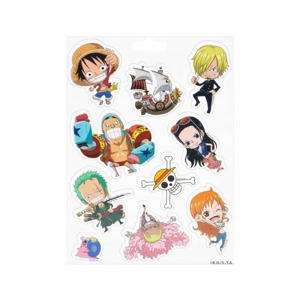 ONE PIECE CHIBI MAGNET SET 20X MAGNETI PLASTOY