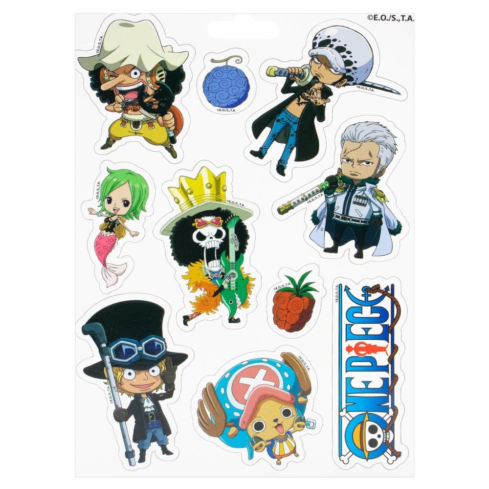 PLASTOY ONE PIECE CHIBI MAGNET SET 20X MAGNETS
