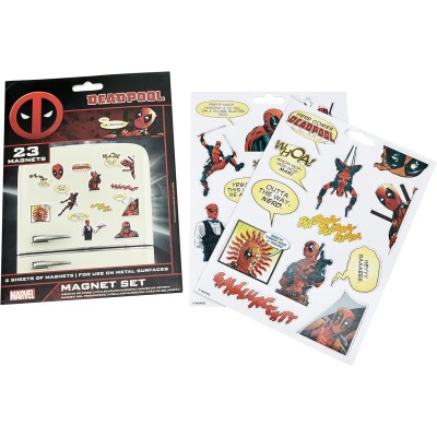 DEADPOOL MAGNET SET 23X MAGNETI PLASTOY