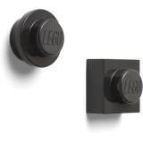 ROOM COPENHAGEN LEGO BLACK COLOR MAGNET SET 2X MAGNETS