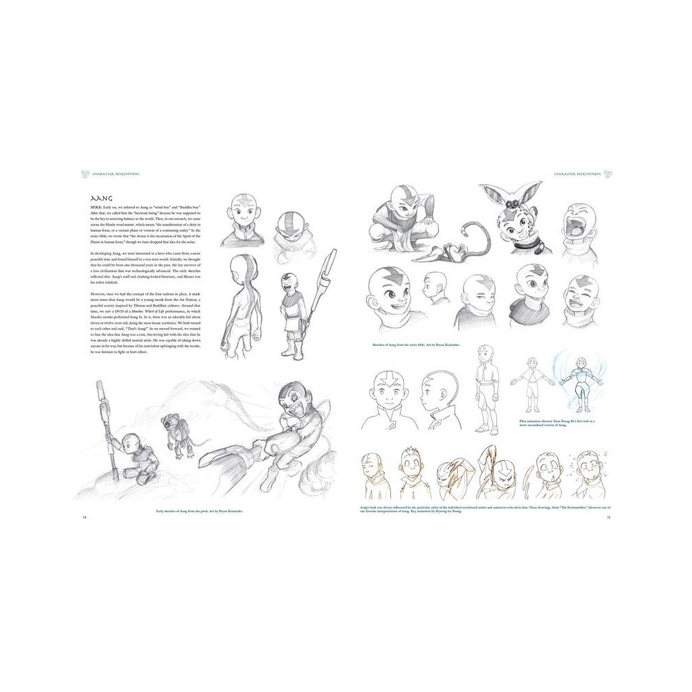 AVATAR THE LAST AIRBENDER THE ART OF THE ANIMATED SERIES 2ND ED ARTBOOK DARK HORSE