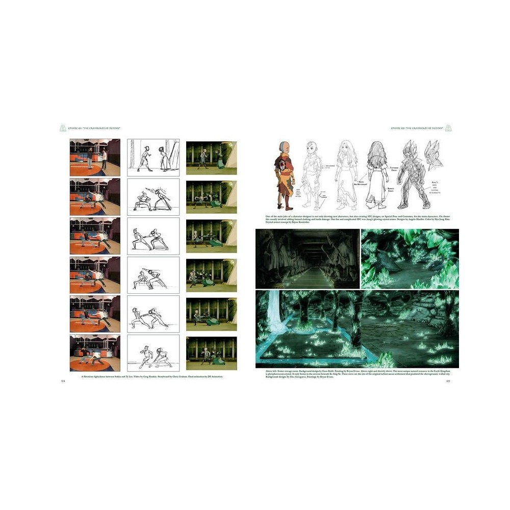 AVATAR THE LAST AIRBENDER THE ART OF THE ANIMATED SERIES 2ND ED ARTBOOK DARK HORSE