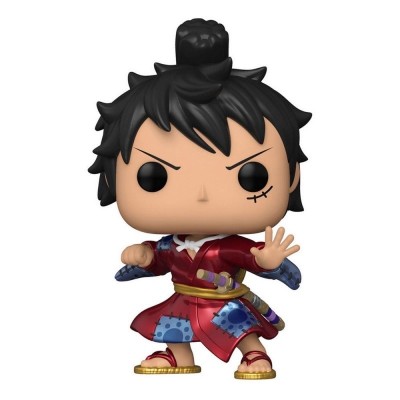 FUNKO FUNKO POP! ONE PIECE MONKEY D. LUFFY LUFFYTARO SPECIAL ED METALLIC BOBBLE HEAD FIGURE