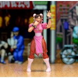 ULTRA STREET FIGHTER II CHUN-LI PLAYER 2 PINK VER. DELUXE ACTION FIGURE JADA TOYS